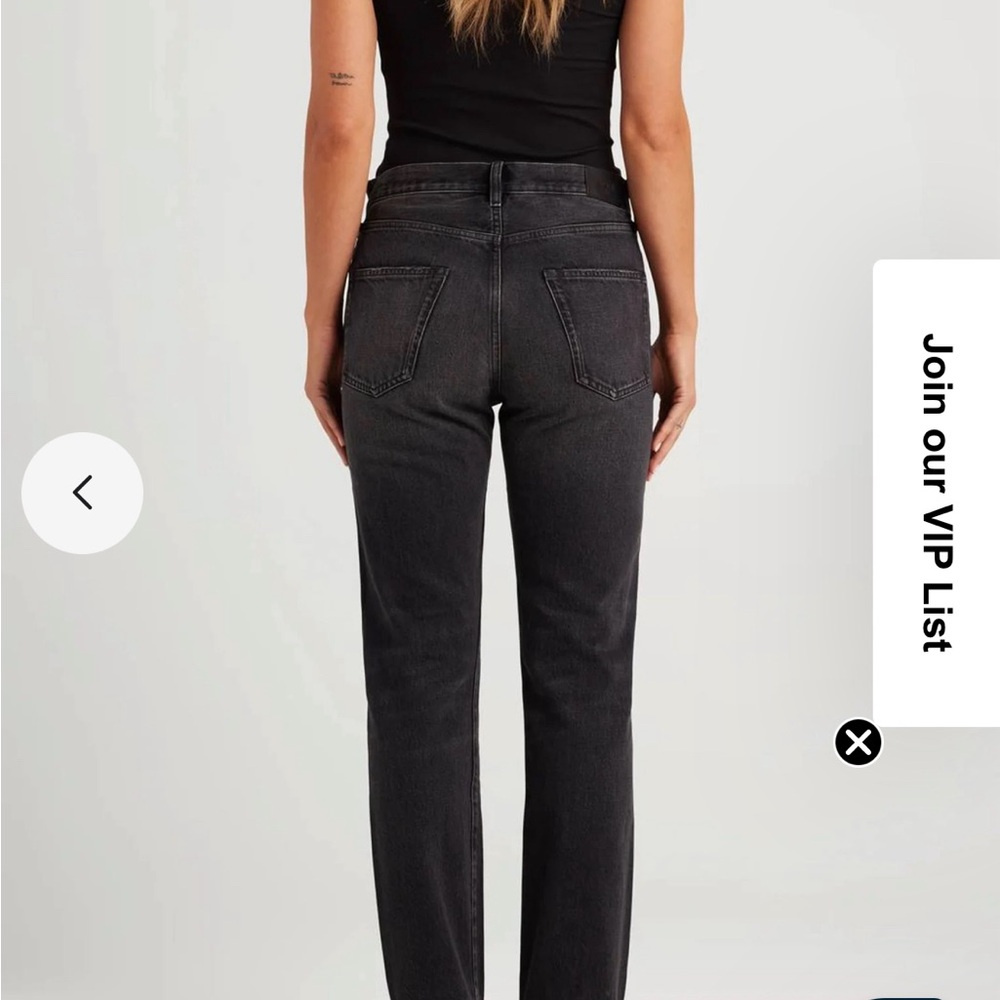 Edwin tash crop jeans black